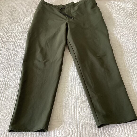 Banana Republic Slim-Tapered Fit Pants Mens Size 36X30 Olive Green - Picture 10 of 10